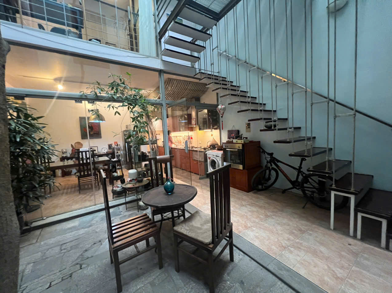 Cho thuê nhà Phố Thi Sách 3 tầng x 100m2, Thiết kế Pháp Cổ, cho ở chuyên gia, Nước ngoài - Ảnh 2